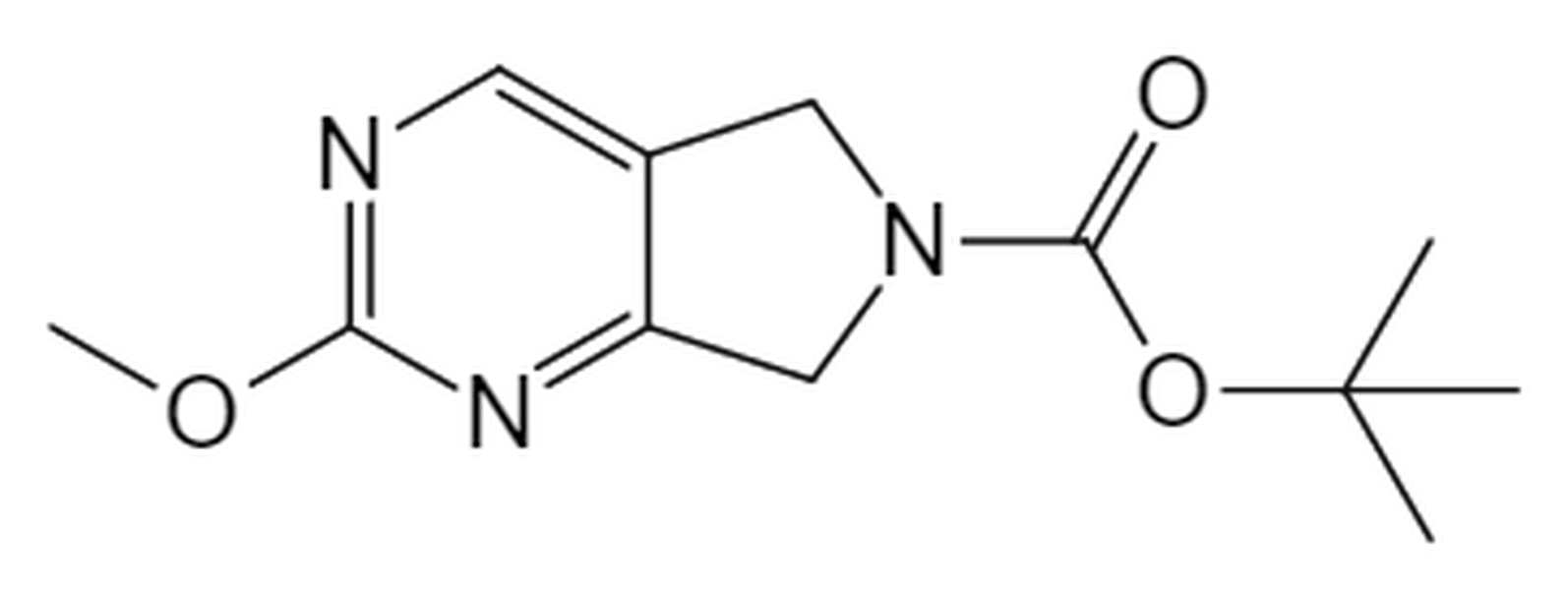 2-甲氧基-5,,7-二氫-6H-吡咯并[3,4-D]嘧啶-6-羧酸叔丁酯