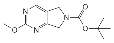 2-甲氧基-5,,7-二氫-6H-吡咯并[3,4-D]嘧啶-6-羧酸叔丁酯